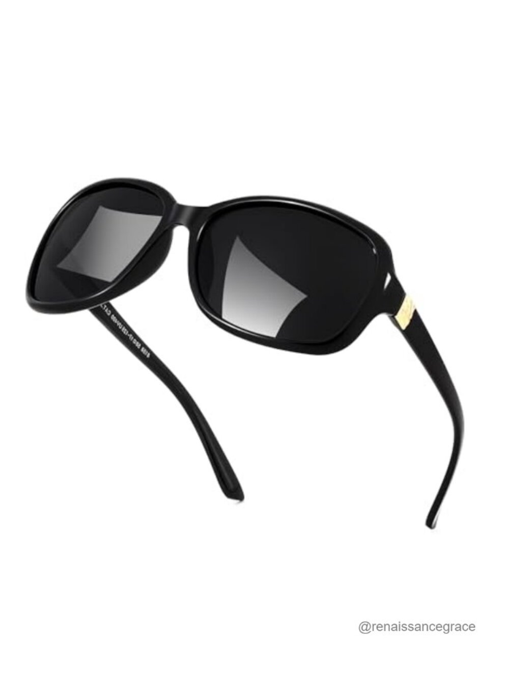 Vintage Square UV400 Polarized Sunglasses for Women Retro Shade